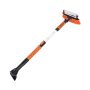 Universal Automotive Snow Brush Ice Scraper Heavy Duty 3 in 1 Extendable Winter Window Cleaning Tool 42 in. - Image 1