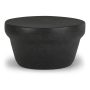 Garvy Industrial 33 in. Rustic Bronze Round Metal Top Coffee Table - Image 1