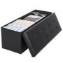 Storage Ottoman Bench Foot Rest Stool for Bedroom Entryway Living Room - Image 1