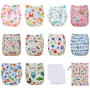 Panales De Tela Bebe Lavable Reutilizable Ecologicos Ropa Baby Con Insertos - Image 1