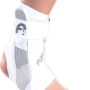 Aircast A60 Ankle Support Brace, Right Foot, White, Small (Shoe Size: Men's 4-7 - Image 1