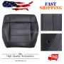 For 2008-2010 Jeep Wrangler Sahara Front Bottom Seat Cover / Foam Cushion Black - Image 1