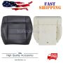 For 2008-2010 Jeep Wrangler Sahara Front Bottom Seat Cover / Foam Cushion Black - Image 1