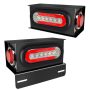 Agrieyes Sequential Turn Signal Trailer Lights, Oval LED Trailer Light with B... - Image 1