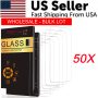 Wholesale Bulk Lot Tempered Glass Screen Protector For iPhone 16 15 14 13 12 Pro - Image 1