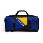 Sac de voyage Drapeau de la Bosnie-Herzégovine – Polyester – Grande Capacité - Image 1