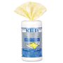 Wet Wipes Stainless Steel Cleaner Towels (30 Wipes per Canister, 6 Canisters Per Carton) - Image 1