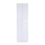 Lancaster Gray Plywood Shaker Stock Assembled Tall Pantry Kitchen Cabinet 18 in. W x 84 in. H x 27 in. D - Image 1