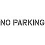 4 in. No Parking Stencil - Image 1