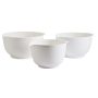 2, 3 and 4 l Melamine Mixing Bowl Set in White (Set of 3) - Image 1