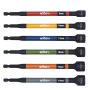 6 in. Color Coded Magnetic Nut Setter Set Imperial OAL (6-Piece) - Image 1