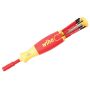 1000-Volt Insulated Slim Line Ultra-Driver Blade Screwdriver Set Includes Slotted, Phillips, Square Tip (7-Piece) - Image 1