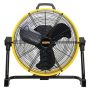 HICFM 20 in. Variable Speed BLDC Drive Air Circulator Drum Fan in Yellow with 1/12 HP Powerful Motor, 6100 CFM - Image 1