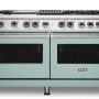 Viking - 5-Series Dual Fuel Self-Clean 60"W Sealed Burner Range - Splash - Image 1