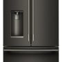 KitchenAid - Counter-Depth French Door Refrigerator with Intelligent Auto Fill - Black Ore - Image 1