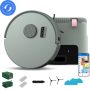 bObsweep - Bio Self-Empty Robot Vacuum & Mop w. 100-Day Dock, Reusable Activated Charcoal Odor Filtration Bags, Made of Bio-Plastic - Ravine - Image 1