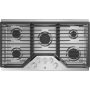 GE Profile - 36" Built-In Gas Cooktop - Stainless Steel - Image 1