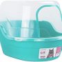 Covered Litter Box, Jumbo Hooded Cat Litter Box Holds Up to Two Small Cats Simultaneously,Extra Large Purple by Petphabet - Image 1