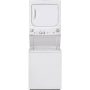 GE - 3.8 Cu. Ft. Top Load Washer and 5.9 Cu. Ft. Gas Dryer Laundry Center - White - Image 1