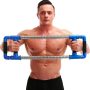 GoFitness Push Down Bar Chest Workout Equipment for Home Gym | Upper Body Strength Trainer for Chest, Arm, Shoulder, Back and Abs, Home Fitness Equipment - Image 1