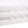 Humble Crew Toy Storage Organizer with 12 Removable Storage Bins for Kids Playroom, 4-Tier Toddler Toy Organization, White/Primary - Image 1