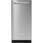 KitchenAid - 15 in. 22.8-Lb. Built-In Icemaker - Stainless Steel - Image 1