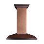 ZLINE - 36 inches - Externally Vented - Island Range Hood - Copper - Image 1