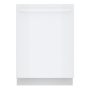 Bosch - 100 Series Premium 24" Top Control Smart Built-In Hybrid Stainless Steel Tub Dishwasher with 3rd Rack, 46 dBA - White - Image 1