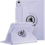 Fintie Rotating Case for iPad Air 11-inch M3 (2025) / M2 (2024), iPad Air 5th (2022) / 4th Generation (2020) 10.9 Inch - 360 Degree Rotating Protective Stand Cover w/Pencil Holder, Purple - Image 1