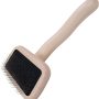 Chris Christensen Big G Dog Slicker Brush for Dogs (Goldendoodles, Labradoodles, Poodles), Groom Like a Professional, Fluff Detangle Style, Saves Time Energy, Coral, Large - Image 1