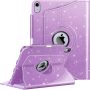 Fintie Rotating Case for iPad Air 11-inch M3 (2025) / M2 (2024), iPad Air 5th (2022) / 4th Generation (2020) 10.9 Inch - 360 Degree Rotating Protective Stand Cover w/Pencil Holder, Purple - Image 1