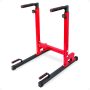 BalanceFrom Multi-Function Dip Stand Dip Station Dip bar with Improved Structure Design, 500-Pound Capacity - Image 1