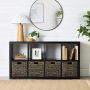 Better Homes & Gardens 8 Cube Storage Organizer, Rustic Gray - Image 1