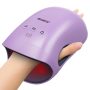 CINCOM Cordless Hand Massager with Heat and Compression for Arthritis and Carpal Tunnel, White - Image 1