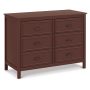 DaVinci Charlie 6-Drawer Double Dresser in Ebony - Image 1