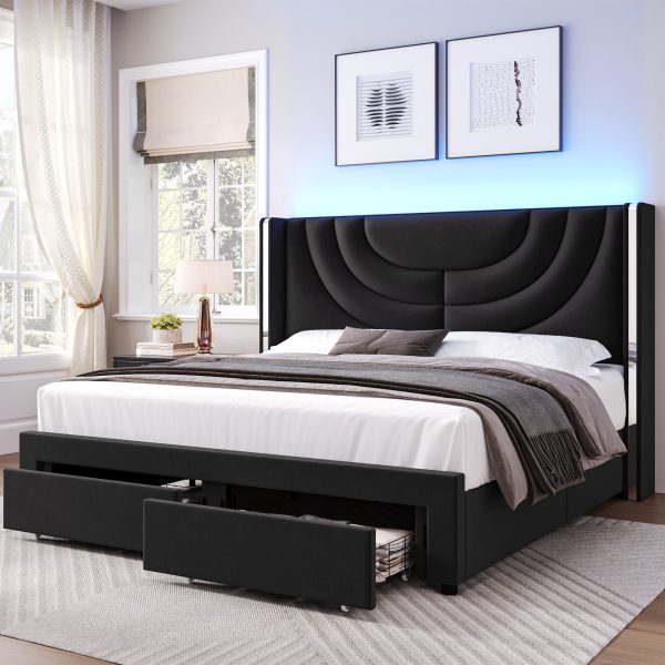 Homfa-Full-Size-Velvet-Upholstered-Wingback-Storage-Bed-Wall-Wash-LED-Light-Headboard-Black_90e2807b-99e7-491b-888a-8a933d1ce928.2692e9c8e1158276ce55d2d5f09e3d24.jpg