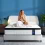 Inofia King Mattress 12“ Hybrid Gel Memory Foam Mattress with 870 Individually Wrapped Pocket Coils, Medium Firm Support, Mattress in a Box, King Size - Image 1