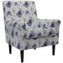 Mainstays Raelynn Lounge Chair, Light Navy - Image 1