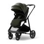 Mompush Wiz 2-in-1 Baby Stroller with Bassinet Mode, Reversible Seat and Large Canopy, Khaki, 22.3LB, Unisex - Image 1