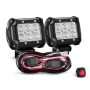 Nilight 4inch 18W LED Light Bar Flood Work Light Bar fits Jeep ATV UTE - Image 1