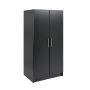 Prepac Elite 32" Wardrobe Cabinet, Espresso - Image 1