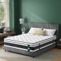 Queen Mattress,Nisien 12 Inch Hybrid Mattress in a Box, Gel Memory Foam Mattress,Individually Wrapped Pocket Coils Innerspring Mattress, Support & Pressure Relief, Medium Firm Feel, 60"*80"*12" - Image 1