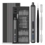 Precision Electric Screwdriver Set 68 in 1 Cordless 64 S2 Precision Drill Bits 5 Torque Settings LED Hand Repair Tool Kit - Image 1