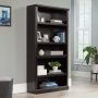 Sauder 5-Shelf Bookcase, Chalked Chestnut Finish - Image 1