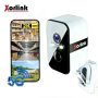 Xorlink 2K Wireless Outdoor Security Camera with Spotlight, Waterproof, PIR Detection, 2.4Ghz Wi-Fi, Rechargeable Battery Powered Home Surveillance Camera with Color Night Vision, 2-Way Audio, White - Image 1