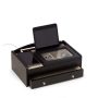11.25 in. D x 4 in. H x 7.5 in. W Wood Storage/Valet in Brown - Image 1