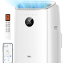Dreo - 8,000 BTU 3-in-1 Smart Air Conditioner with Drainage-free Cooling - White - Image 1