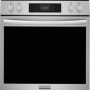 Frigidaire - Gallery 30 in. Wide 5 elements 6.2 Cu. Ft. Slide-In Electric Range with Stone-Baked Pizza and 15+ Ways to Cook - Stainless Steel - Image 1