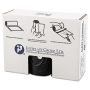 High-Density Trash Can Liner, 36 x 58, 55-Gallon, 13 Micron Equivalent, Clear, 25 Bags/RL, 8 Rolls/CT - Image 1