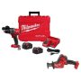 M18 FUEL 18V Lith-Ion Brushless Cordless Hammer Drill Kit w/Two 5.0 Ah Batteries & M18 FORGE XC 8.0 Ah Battery Pack - Image 1